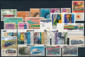 Train 25 stamps, Vonat motívum 25 db bélyeg