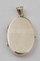 Ezüst(Ag) képtartó függő, jelzett, 4,2x2,4 cm, nettó: 7,7 g