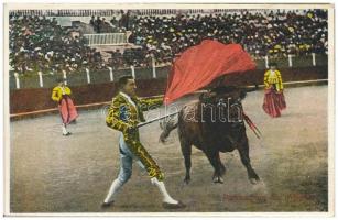Bull fight - leporello booklet with 10 postcards