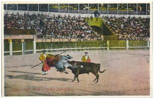 Bull fight - leporello booklet with 10 postcards