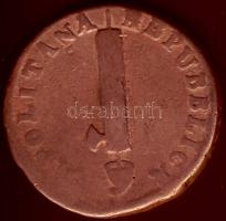 Olasz Államok/Nápolyi Köztársaság 1799. 4 Tornési T:3-