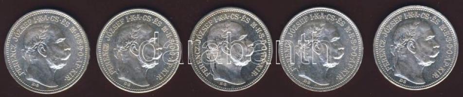 1915. 1K Ag (5x) T:1