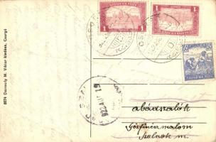 Csurgó, Állami Tanítóképző Intézet. Oszeszly M. Viktor kiadása (fa)