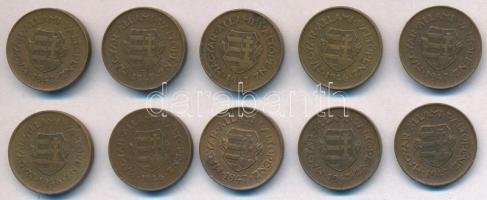 1946-1947. 2f tombak (10x) T:2,2-