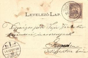 Iglófüred, Spisská Nová Ves Kupele; Társalgó szálló. Wlaszlovits Gusztáv kiadása / hotel (fl)