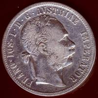 Ausztria 1878. 1Fl Ag T:3