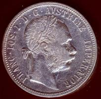 Ausztria 1890. 1Fl Ag T:3