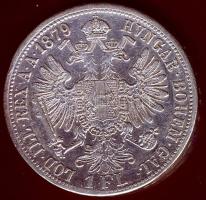 Ausztria 1879. 1Fl Ag T:3