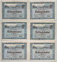 Németország / Weimari Köztársaság / Leutkirch 1923. 500.000M (10x) T:III Germany / Weimar Republic / Leutkirch 1923. 500.000 Mark (10x) C:F