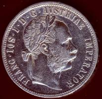 Ausztria 1891. 1Fl Ag T:3