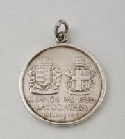 Ezüst(Ag) II. János Pál pápa függő, jelzett, nettó: 4,1 g