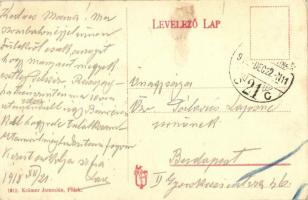 Fülek, Filakovo; vasútállomás. Krämer Jeremiás kiadása / railway station / Bahnhof