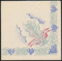 cca 1960-1980 Sopron SÉKV, díszes retró szalvéta, jó állapotban