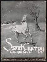 1938 Szent György képes sportlap, XIV. évf. 3-4. szám., kissé szakadozott borítóval.