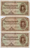 1945. 50P (3x) T:III,III-