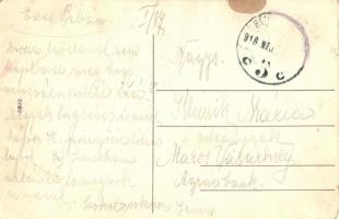 Karasjeszenő, Jaszenova, Jasenovo; vasútállomás / railway station  (kopott sarkak / worn corners)