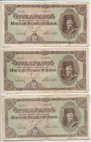 1945. 50P (3x) T:III,III-