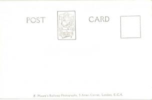7 db RÉGI használatlan angol és magyar vonatos motívumlap fotókkal, közte a MÁV Pacific típúsú 301 s...