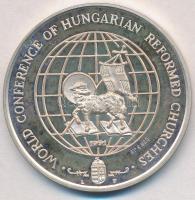 Lebó Ferenc (1960-) 1991. "Magyar Reformátusok II. Világtalálkozója" jelzett Ag emlékérem ...