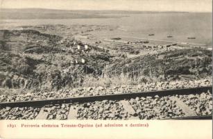 Trieste-Opicina villamosvonal / tramway / Ferrovia elettrica