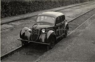 1957 Albertirsa, MÁV Pft. 637. automobil ami pályakocsiként is közlekedhet, photo