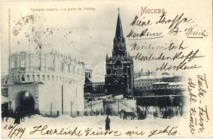1899 Moscow, Le porte de Troitza / gate