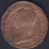 Franciaország 1796-97. 5c LAN5W T:3 ph.