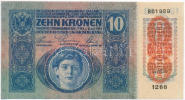 1913. 20K (3x) vízszintes "DEUTSCHÖSTERREICH" felülbélyegzéssel + 1915. 10K függőleges &qu...