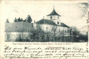 1899 Bellye, Bilje; Főhercegi Frigyes kastélya. Rechnitzer Ottokár Sz. 112. / castle  (EK)