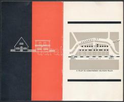 cca 1930 Kozma Lajos (1884-1948): A pasaréti Napraforgó utcai Bauhaus Lakónegyed reklámlapja13,5x16,5 cm