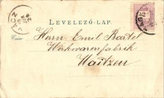 1893 (Vorläufer!!!) Vizakna, Salzburg, Ocna Sibiului, Salzburg;  Honvéd emlékmű. Karl Graef kiadása ...