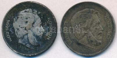 1947. 5Ft Ag "Kossuth" (2x) T:2-3 patina