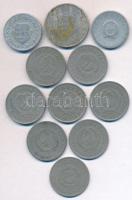 1946. 1Ft Al + 1949. 1Ft Al + 1946. 2Ft Al + 1950. 2Ft Cu-Ni (7x) + 1957. 2Ft Cu-Ni T:2-3-