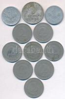 1946. 1Ft Al + 1949. 1Ft Al + 1946. 2Ft Al + 1950. 2Ft Cu-Ni (7x) + 1957. 2Ft Cu-Ni T:2-3-