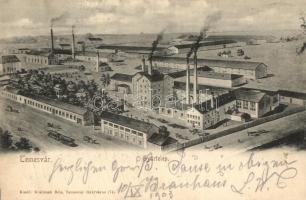 Temesvár, Timisoara; Gyártelep. Králicsek Béla kiadása / factory