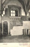 Kolozsvár, Cluj; Ferenc-rendiek kolostora, nagyterem, belső / cloister interior (ragasztónyom / gluemark)