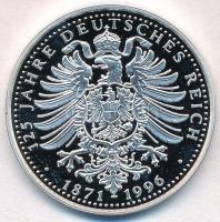Németország 1996. "Ferdinand Graf von Zeppelin 1839-1917" ezüstözött fém emlékérem (34mm) ...
