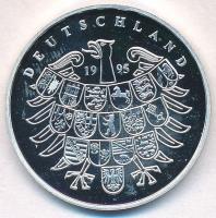 Németország 1995. "Gorch Fock 1958" Ag emlékérem (10,05g/30mm) T:PP ujjlenyomat
Germany 1...
