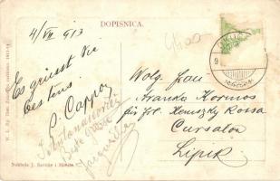 Okucani, Trgovina tvrtke J. Sarailia i Mimic. W. L. Bp. 7340. / J. Sarailia és Mimic üzlete és saját...