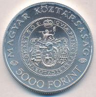 2005. 5000Ft Ag "Bocskai István" tanúsítvánnyal és leírással T:BU