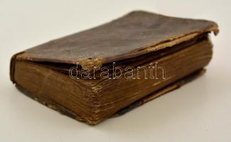Tägliche Andacht-Uebungen, zum Gebrauch Ihrer Kaiserl. Majestät der Königin zu Hungarn und Böheim. Neueste Auflage. Pozsony, 1805, Landerer, 1 t.+284+4 p.+ 4 p. Korabeli egészbőr kötés, a borító hátoldalán 1823-as évszámmal, egészoldalas rézmetszettekkel, német nyelven, az elülső szennylapon és előzéklapon egykorú bejegyzésekkel, rossz állapotban.