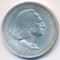 1936. 2P Ag "Liszt Ferenc" T:2  Adamo P7.3