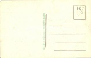 Brassó, Brasov, Kronstadt; Piac a Fekete templomnál, Strumpfkönig, Simon és Gross és J. L. és A. Hes...