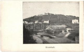 Brassó, Kronstadt, Brasov; Photographien und Zeichnungen aus dem Bereich der 9. Armee / látkép, teherautó / general view, truck