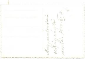 1940 Nagyszalonta, Salonta; Országzászló avatás, leventék / Hungarian Flag inauguration, photo