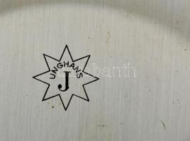 Junghaus feles-ütős falióra, kulccsal, működik, m: 76,5 cm