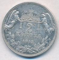 1912KB 2K Ag "Ferenc József" T:1-,2 karc