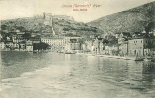 Hvar, Lesina; Riva nuova / port