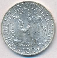 Csehszlovákia 1948. 100K Ag "600. évforduló - Károly Egyetem" T:1-,2
Czechoslovakia 1948....