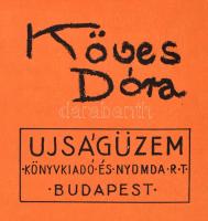 cca 1920 Adrema Cím- és Lajtromírógép plakát, Ujságüzem Könyvkiadó és Nyomda Rt., jelzett a nyomaton...
